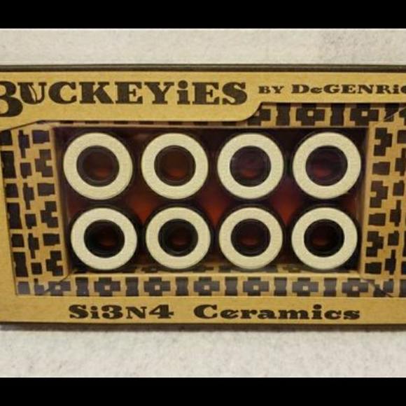 BUCKEYiES Ceramics Skateboard BEARiNGS - Picture 1 of 6